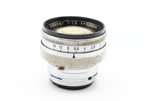 Zeiss 50mm f1.5 Opton Sonnar Lens #348