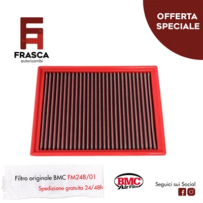 Filtro Aria Sportivo Moto BMC Ducati Monster 900 i.e 02 07 S2R 1000 06 08 - Imagen 1 de 3