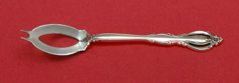 Grande Regency By International Sterling Silver Olive Spoon Ideal 5 3/4" Custom Cover