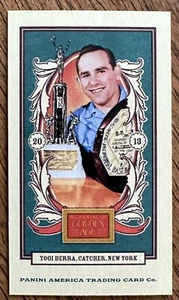 2013 Panini Golden Age Mini Red American Caramels YOGI BERRA #64 HOF Yankees - Picture 1 of 2