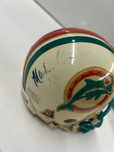 Miami Dolphins Mark Clayton Autographed Mini Helmet