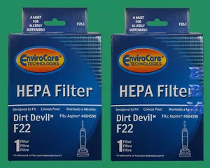2 Dirt Devil F22 F26 HEPA Allergen Staubsauger Filter 65822 1LV1110000 Express Aspire - Bild 1 von 1