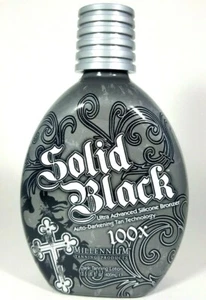 Millennium SOLID BLACK 100X Dark Tanning Lotion 13.5 oz - Picture 1 of 2