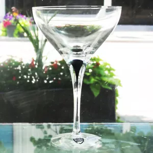 INTERMEZZO SCHWARZ von Orrefors Untertasse Champagner 6,2" NEU NIE BENUTZT Made in Sweden - Bild 1 von 1