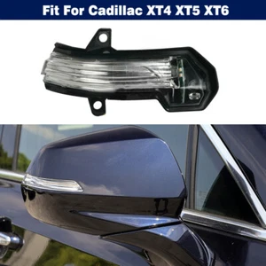 Right Side LED Rear view Mirror Light Turn Signal Lamp For Cadillac XT4 XT5 XT6 - Picture 1 of 8