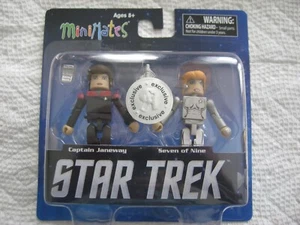 Star Trek-Mini Mates-Captain January-Seven of Nine-MIP-2013-Diamond Select Toys - Picture 1 of 6