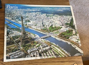 Photo Print City of Paris Eiffel Tower Editions "Guy" Paris Leconte 12"x9-1/2" - Picture 1 of 2