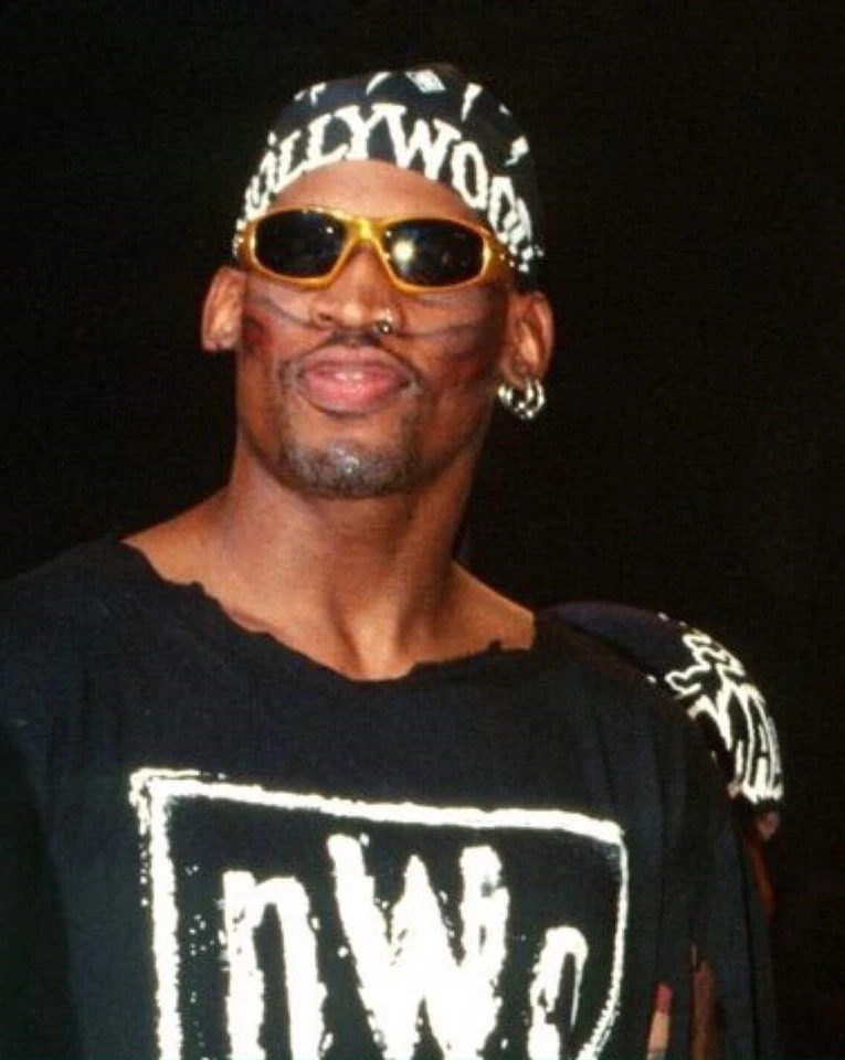 FOTO DE LUCHA LIBRE DENNIS RODMAN 8X10 NUEVA Y NUEVO Foto 1 de 1