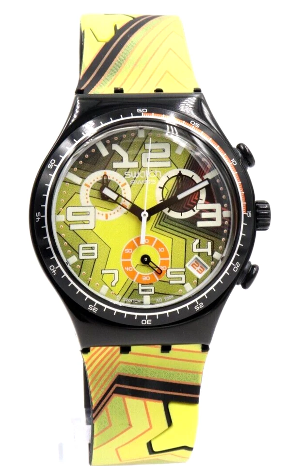 Swatch Irony Chrono 2009 - YCB4010 - Stroke Light - -