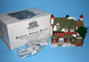 Dept. 56 ~ Heritage Village Collection ~Dickens Ser "Ruth Marion Scotch Woolens" - Picture 1 of 6