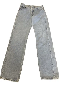 VTG Levi's 501XX Blue Denim Jeans Tag 32x36 (Fits 30x33.5) Guatemala Made 2002 - Picture 1 of 20