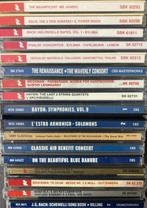 Bulk lot of CBS/SONY Classical CDs (Various) As Pictured G53 - Picture 1 of 2