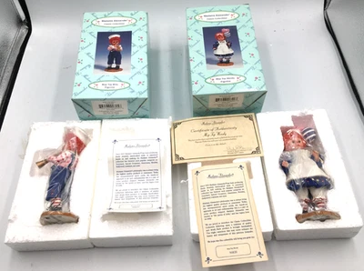 Top de fregona Madame Alexander Wendy y Billy en cajas originales Raggedy Ann Andy 2000 Foto 1 de 4