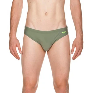 Arena Jungen Badehose Santamarias Badeslip Schwimmbrief Army-Soft-Grün 128cm - Bild 1 von 5