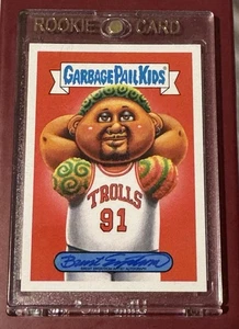 DYED DENNIS RODMAN & ROD MAN AUTO ~ 2019 GPK WE HATE THE 90s - Picture 1 of 2