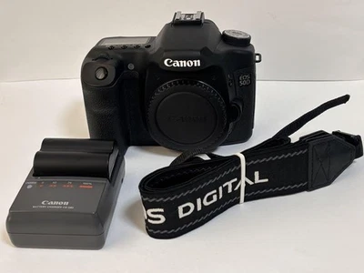 Canon EOS 50D Digital SLR Camera 15.1MP Good Cond With Battery Charger Cap #2013 - Image 1 of 4