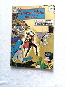 Detective Comics #286 1960 DC Comic Good- The Doomed Batwoman with Star-Man - Imagen 1 de 5