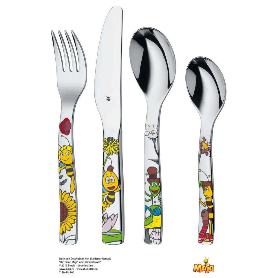 WMF Kinderbesteck BIENE MAJA 4 teilig - Bild 1 von 1