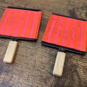 Vintage Action Man 1st Edit Landing Signal Officer Paddles - Picture 1 of 2