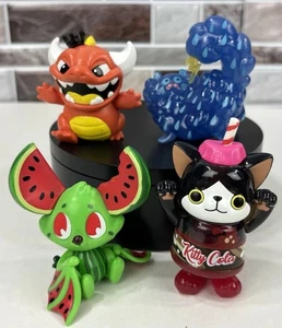 Funko Paka Paka Figures Lot 4 Soda Kats Kitty Cola Dragon Fruit Bat Cloud Toys - Picture 1 of 21