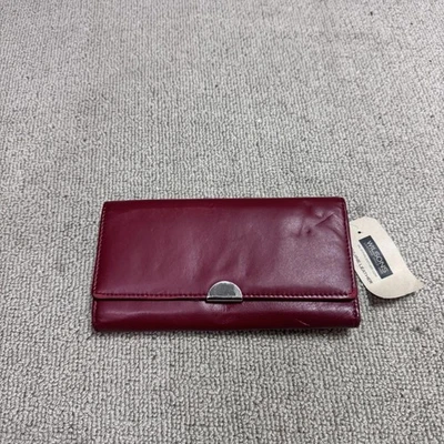 Cartera de cuero Wilson’s roja mediana nueva con etiquetas Foto 1 de 4