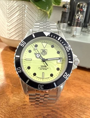 Tag Heuer 1000 Professional Full Lume Men’s Watch 980.113L - Image 1 of 4