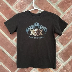 Gun's N' Roses Sweet Child O' Mine Kids T-Shirt Size 2T Toddler Baby Rock Black - Picture 1 of 4