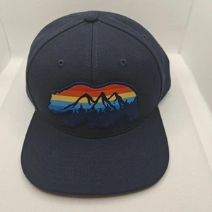 Explore by Lids Navy Blue Bear Youth Adjustable Snapback Hat - Picture 1 of 4