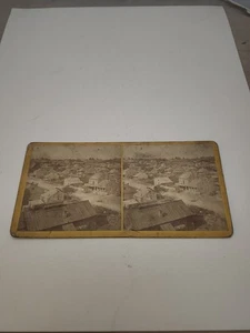 St. Charles Seen From The Bridge Birds Eye View R. Goebel Stereoview Photo Orig! - Picture 1 of 4