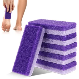 6Pcs Pumice Stone for Feet Callus Remover Gentle and Effective Foot Scrubber ... - Picture 1 of 7