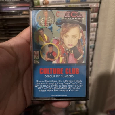 Culture Club Colour By Numbers Cassette Boy George Karma Chameleon 1983 Color - Imagem 1 de 3