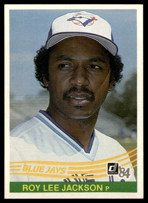 1984 Donruss Roy Lee Jackson #195 Toronto Blue Jays - Image 1 of 2