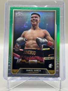 Daniel Garcia 2024 Topps Chrome Boxing #85 Green Refractor #/99 - Picture 1 of 2