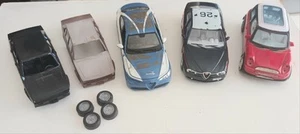 POLISTIL MEBETOYS BURAGO 1:24 LOTTO Rottami Alfetta 156 Giula Polizia - Foto 1 di 9