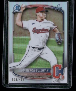 2025 Bowman - Cameron Sullivan - #BCP-97 rifrattore /499 - Cleveland Guardians - Foto 1 di 2
