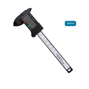 150Mm 100Mm Electronic Digital Caliper Carbon Fiber Dial Vernier Caliper Gauge M - Picture 1 of 8