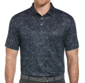 Ben Hogan Performance Men’s Confetti Print Short Sleeve Golf Polo T-Shirts: L - Picture 1 of 4
