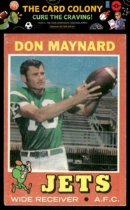 1971 Topps #19 Don Maynard - Picture 1 of 2