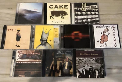 Лот из 10 компакт-дисков 90-х рок #15 торт инкубус 3 двери вниз поезд черный вороны оргии - Изображение 1 из 4