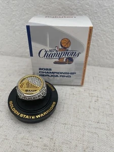 Golden State Warriors 2022 NBA Championship REPLICA RING SGA NIB 11/23/22 CURRY - Picture 1 of 3