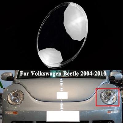 1Pcs Headlight Headlamp Clear Lens Left Cover For Volkswagen Beetle 2006-2010 - Imagem 1 de 4