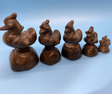 Rare Antique - Bronze Burma Opium Weights - Mandarin Duck