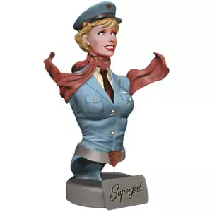 Supergirl Authentic DC Comics Bombshells Supergirl 8” Mini Bust Limited Edition - Picture 1 of 1