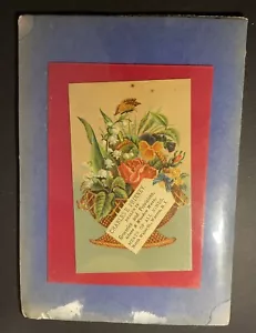 Anuncio de negocios vintage original de bellas artes Charles E. Phinney comestibles 4 1/2" x 3" - Imagen 1 de 1