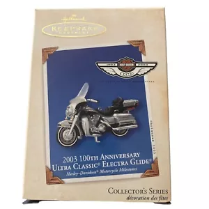 2003 100th Anniversary Ultra Classic Electra Glide Harley-Davidson Ornament NEU - Bild 1 von 13