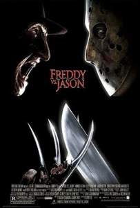 Freddy Vs. Jason-Face to Face-27x40 SINGLE SIDED REPRINT MOVIE POSTER - Picture 1 of 1