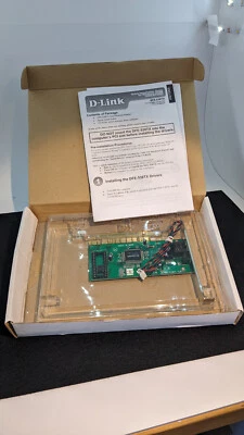 D-Link DFE-538TX DL10038D 10/100 PCI Netzwerkschnittstellenadapter NIC-Karte - Bild 1 von 3
