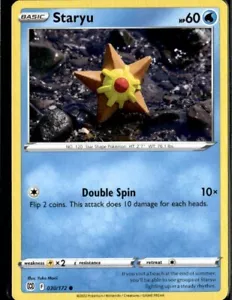 Sword & Shield Brilliant Staryu 2022 30/172 - Imagen 1 de 2