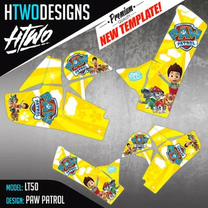 SUZUKI LT50 GRAPHICS KIT TO FIT LT 50 STICKERS QUAD DECALS STICKER GRAPHIC DECAL - Picture 1 of 6