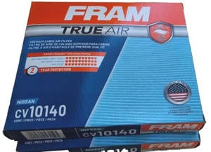 (2 Pack) FRAM CV10140 TrueAir Premium Cabin Air Filter with N95 , for Nissan - Picture 1 of 1